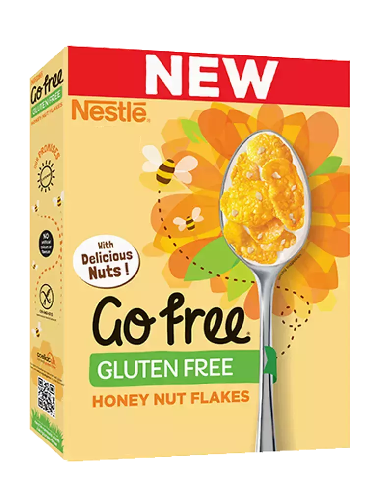 Go Free® Honey Nut Corn Flakes GlutenFree Cereal Nestlé Cereals
